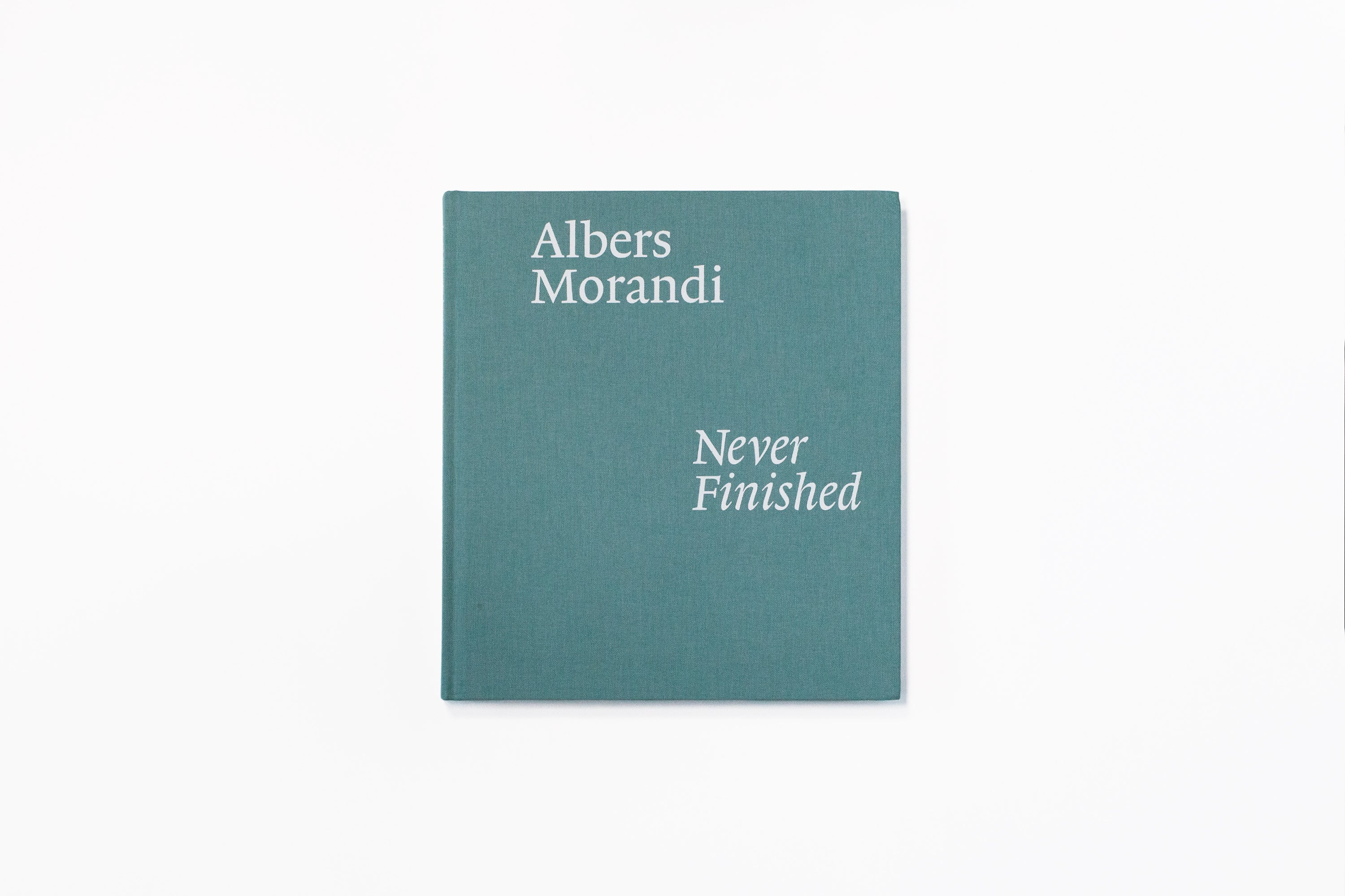 Albers and Morandi: Never Finished