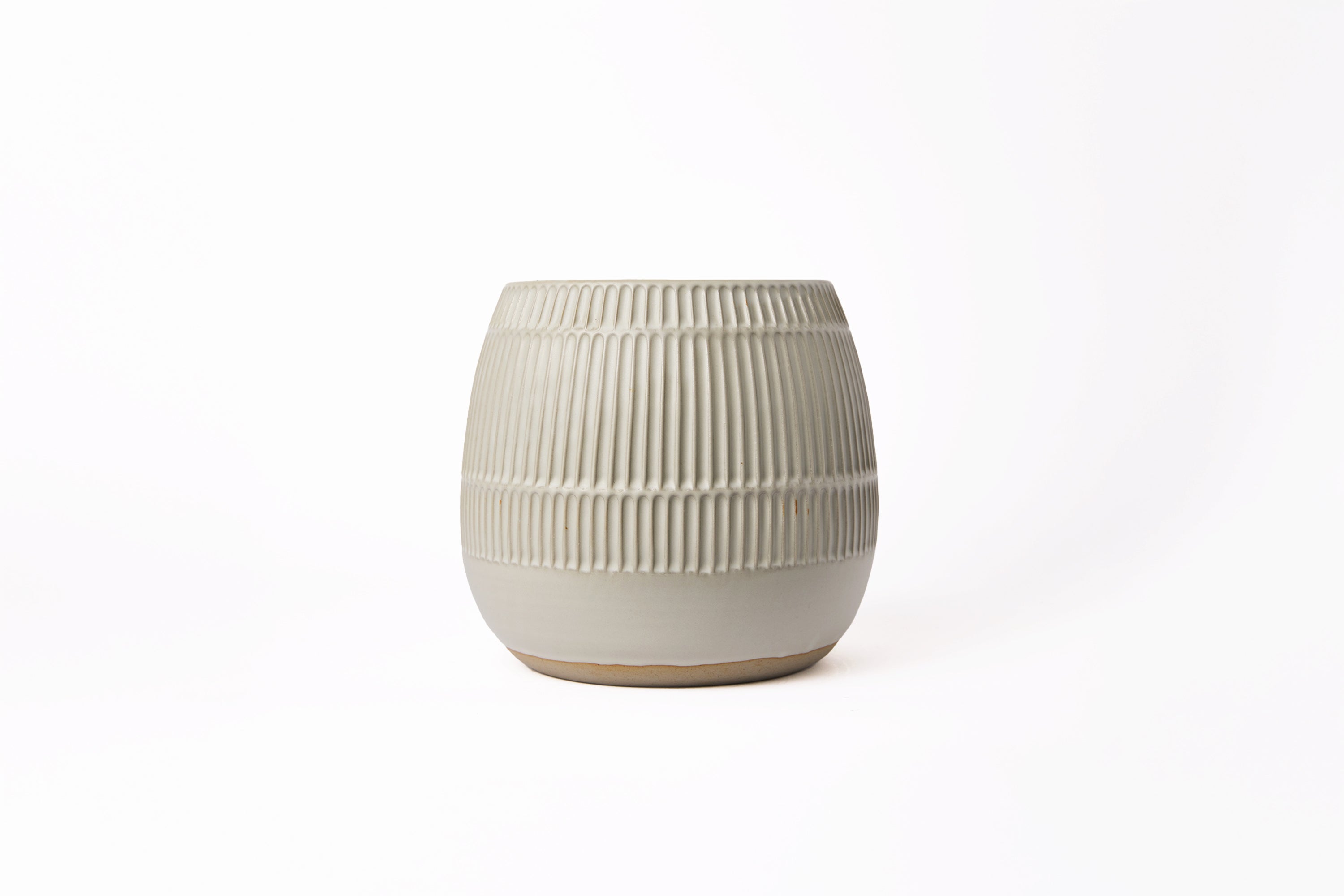 Mt. Washington Pottery - Large Planter - Matte White