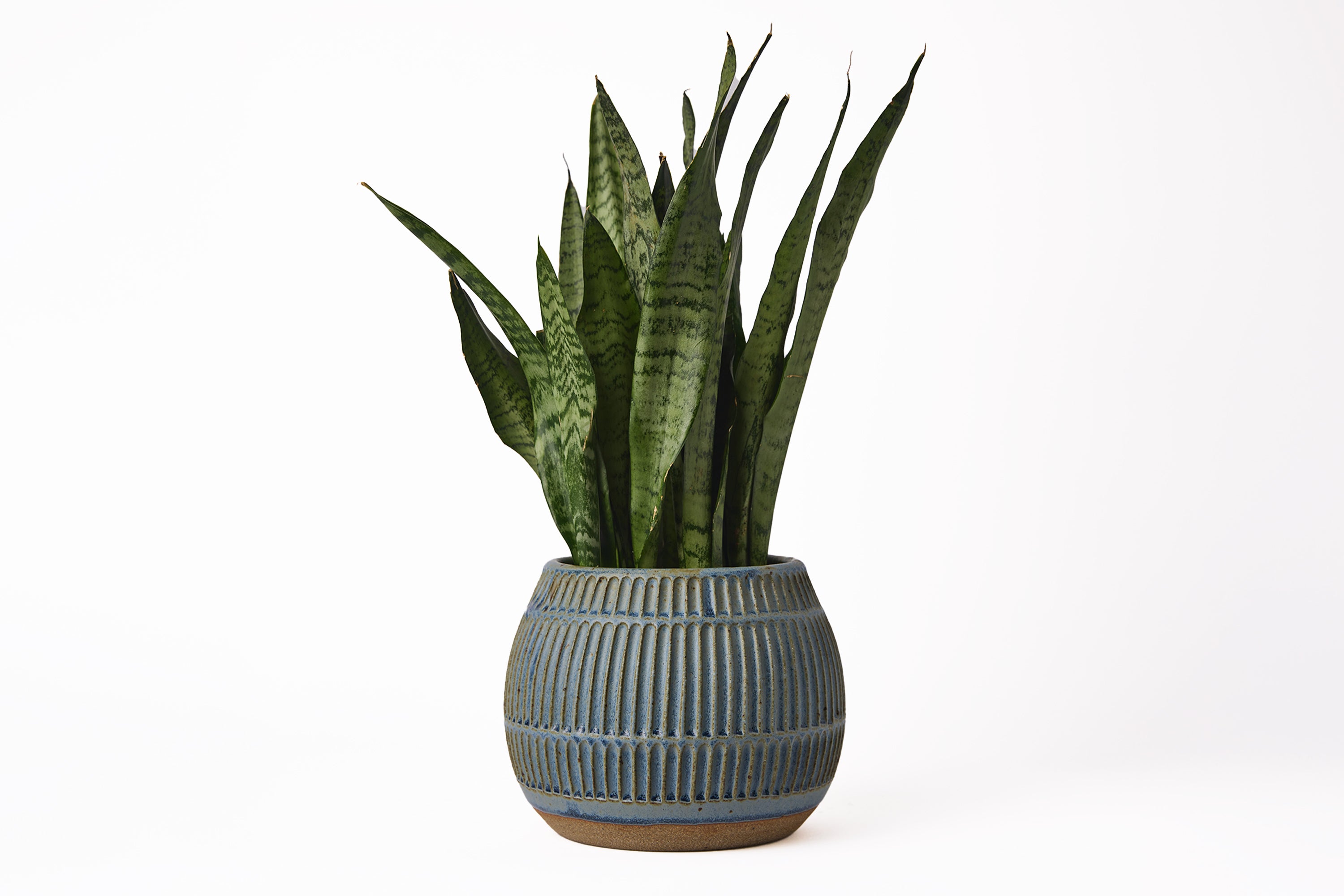 Mt. Washington Pottery - Small Planter - Blue