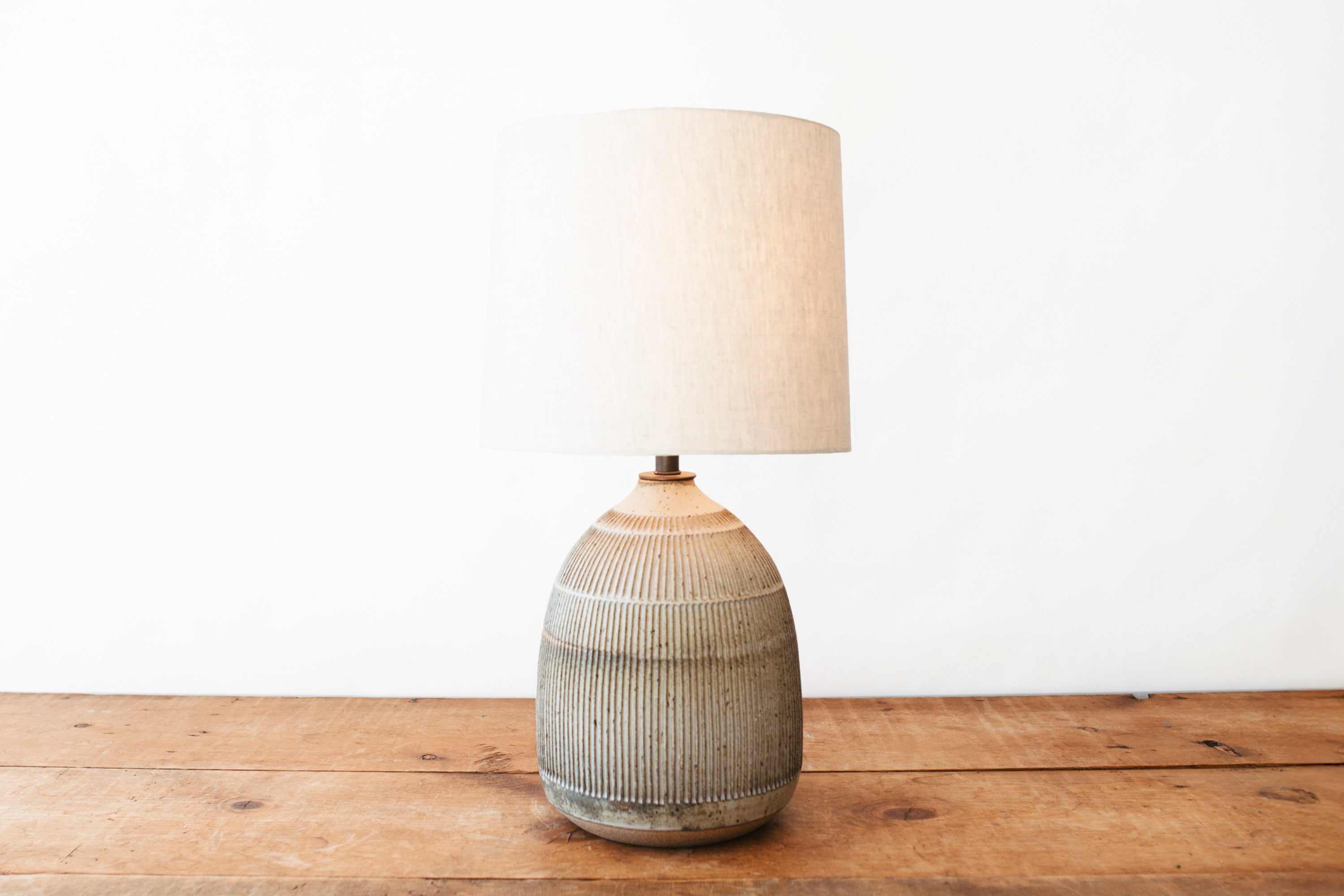 Lavender Barrel Lamp