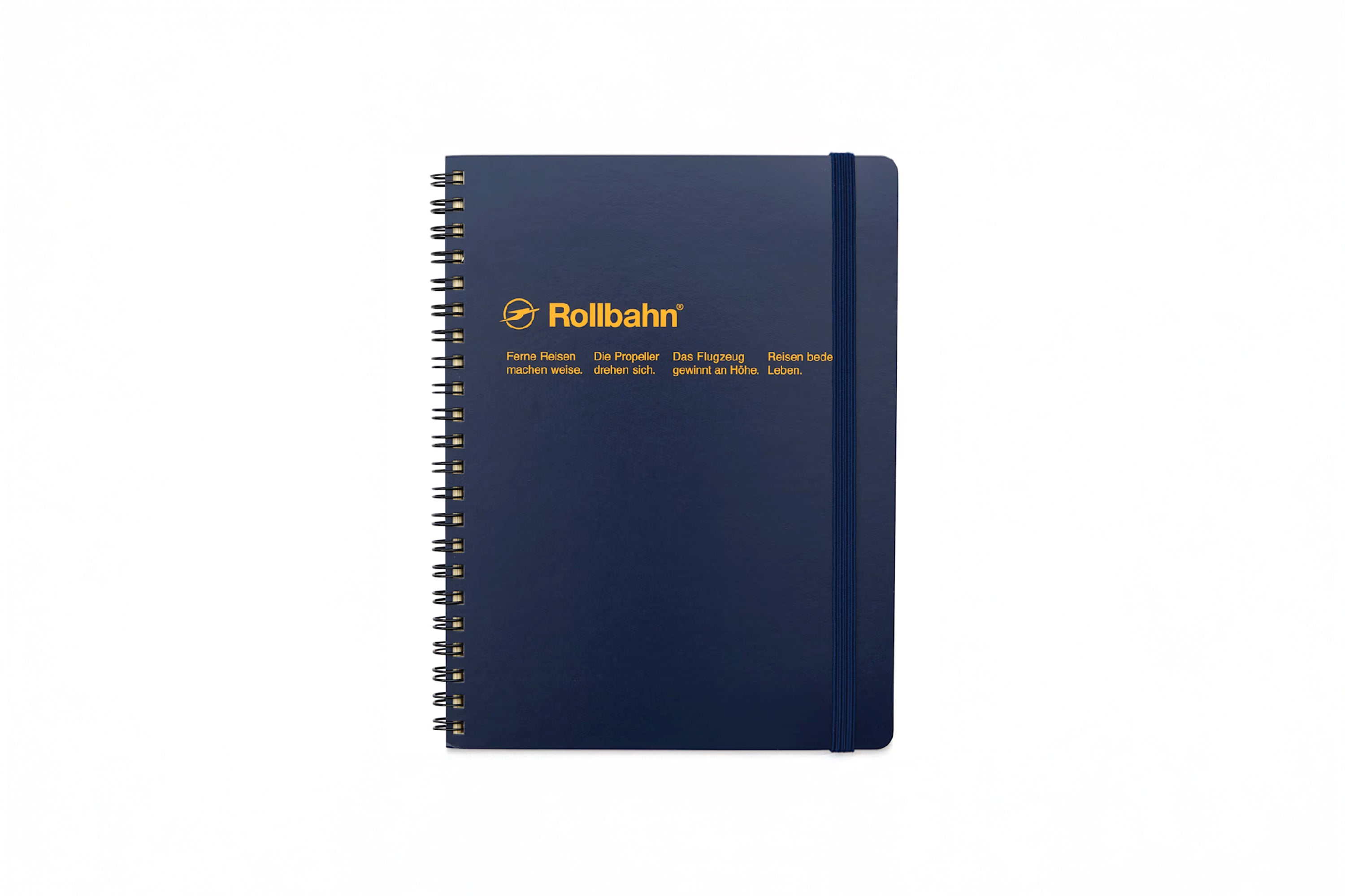 Rollbahn - Spiral Notebook (A5) - Dark Blue