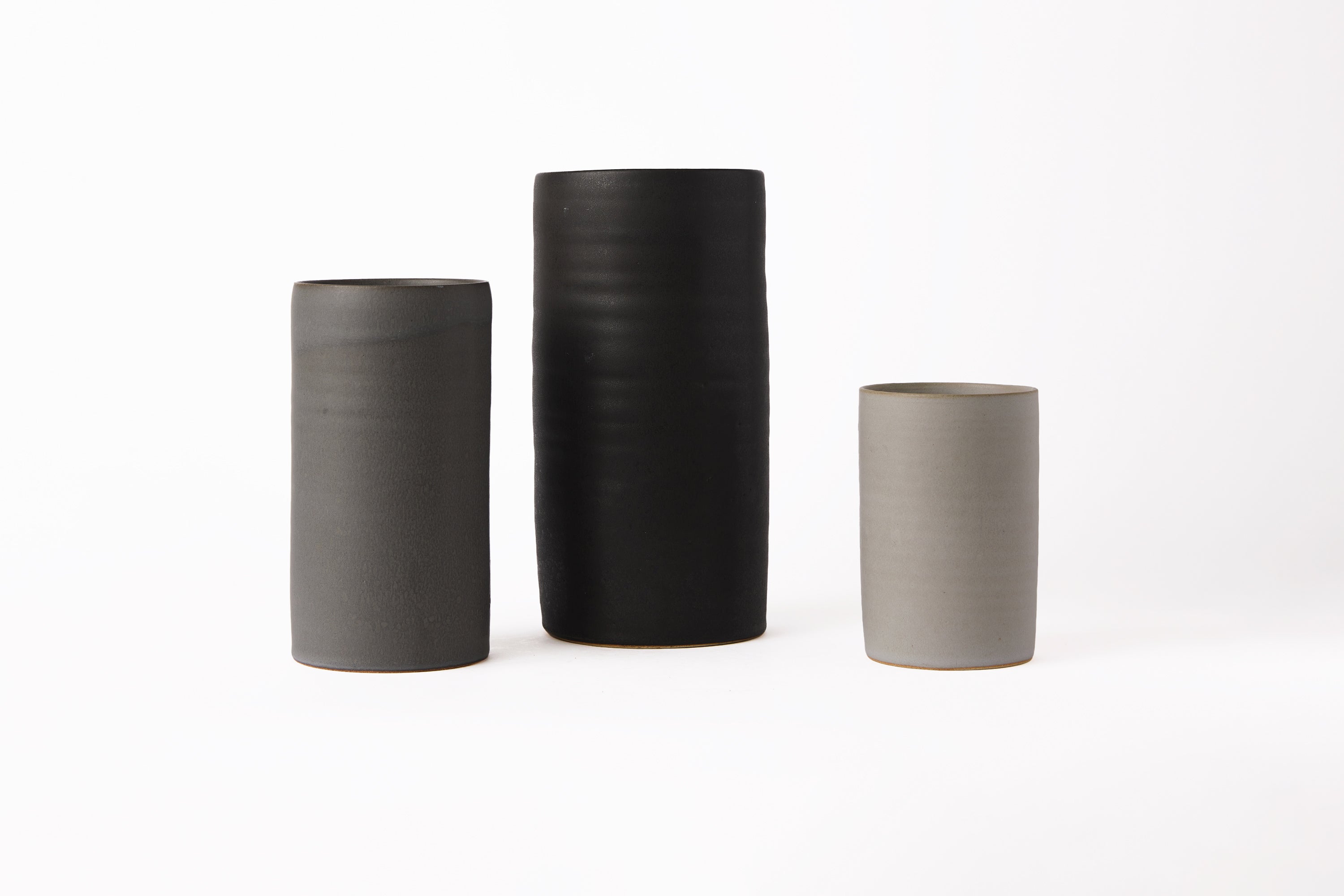 Sheldon Ceramics - Small Cylinder Vase - Stone