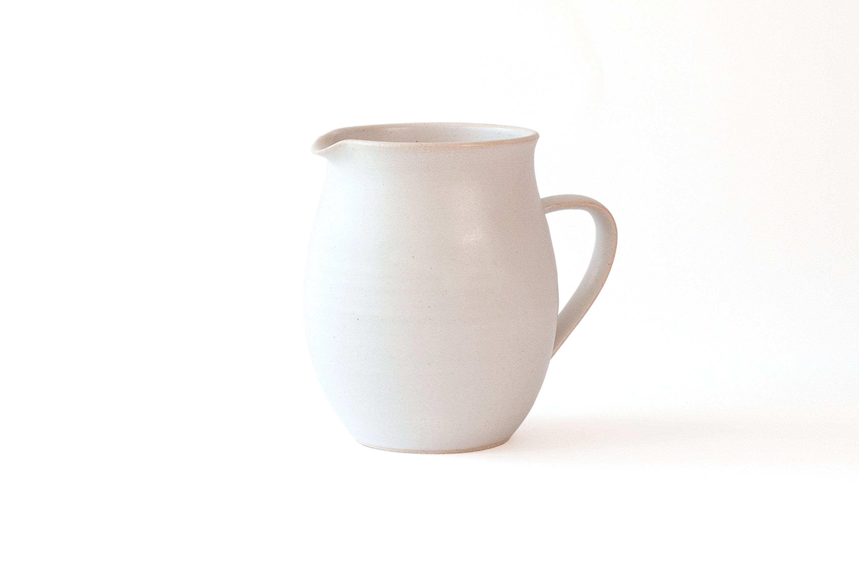 Farmhouse Pitcher - Eggshell