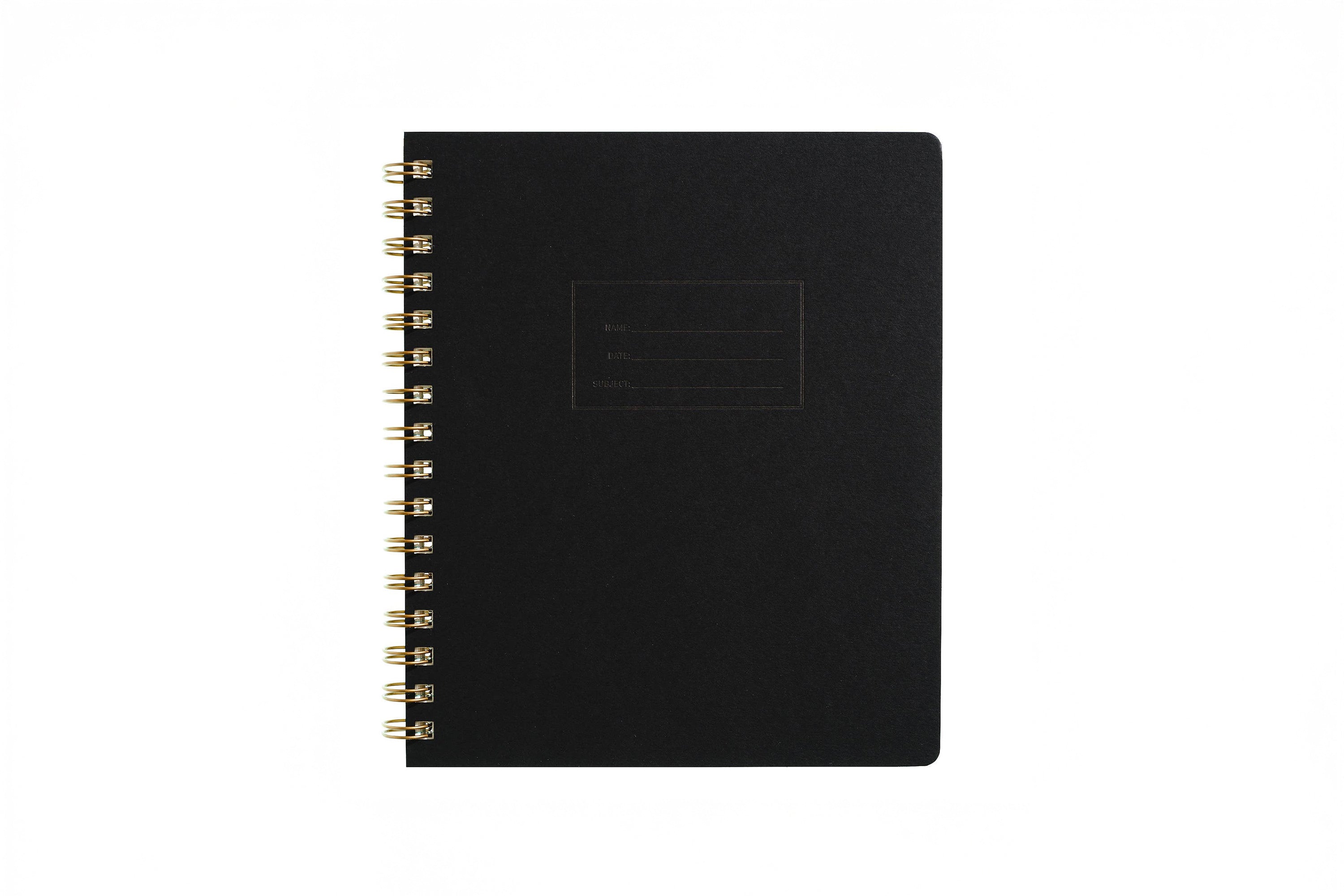 Shorthand Press - Standard Notebook - Black - Graph