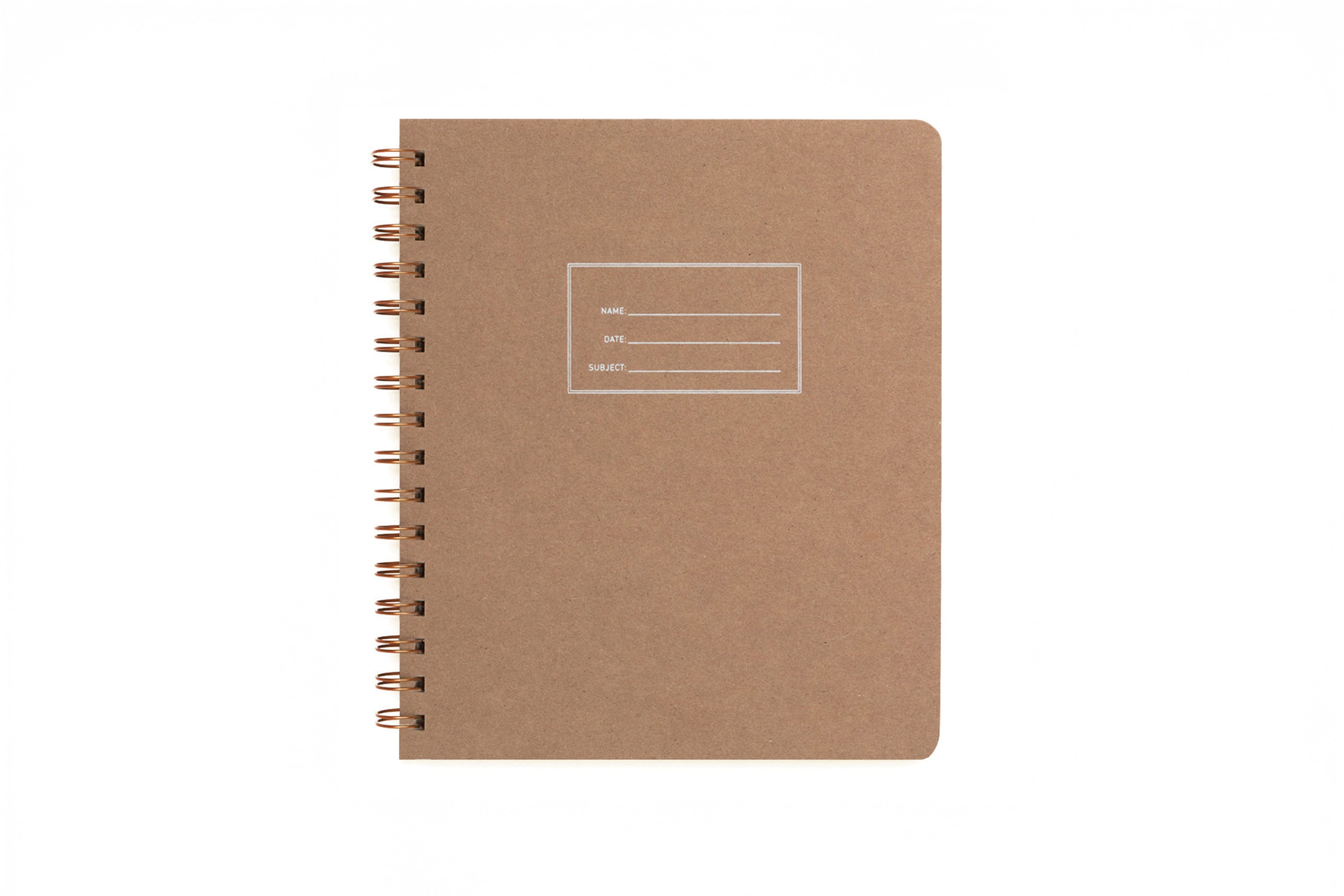 Shorthand Press - Standard Notebook - Kraft - Lined
