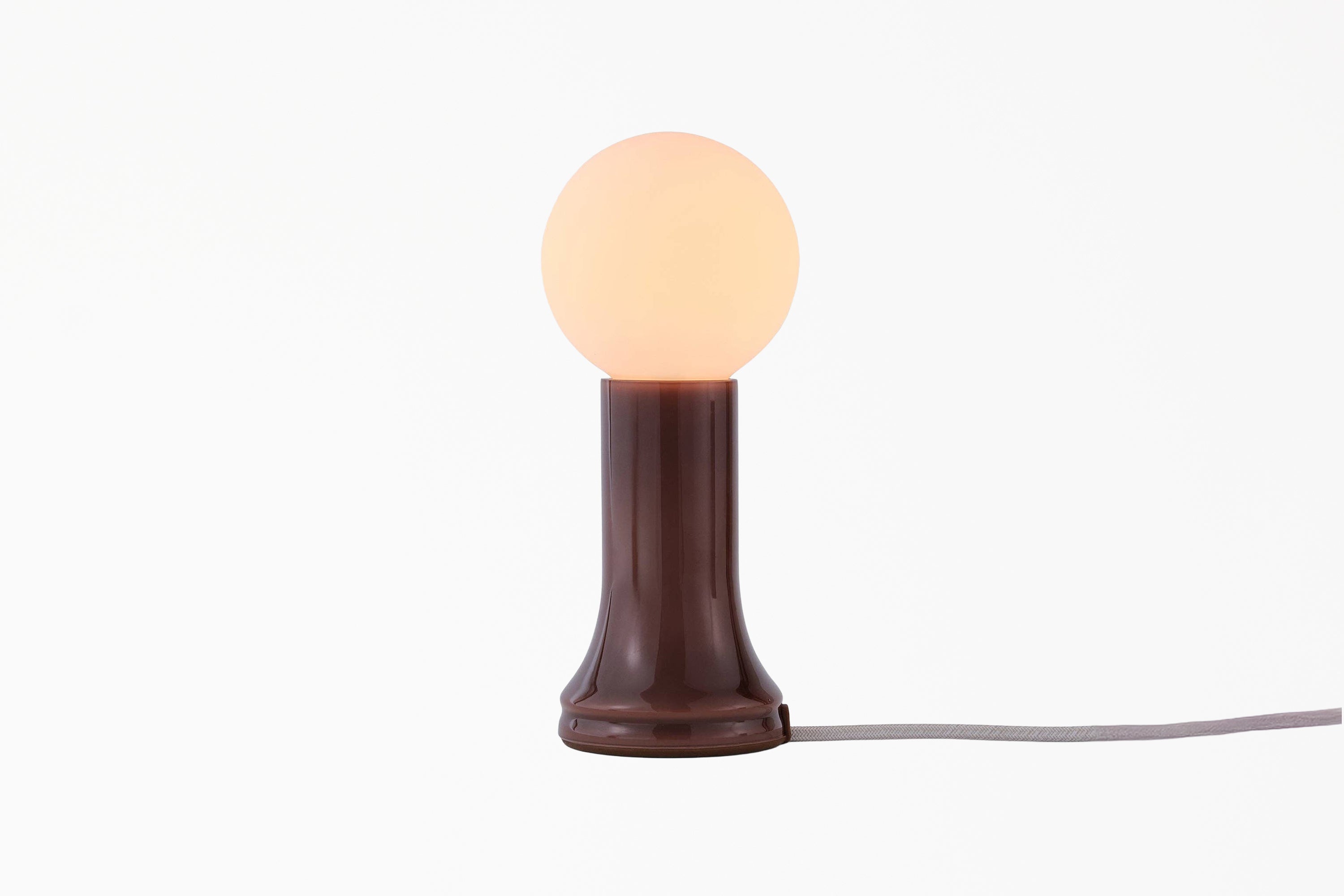 Shore Table Lamp - Bottle Brown