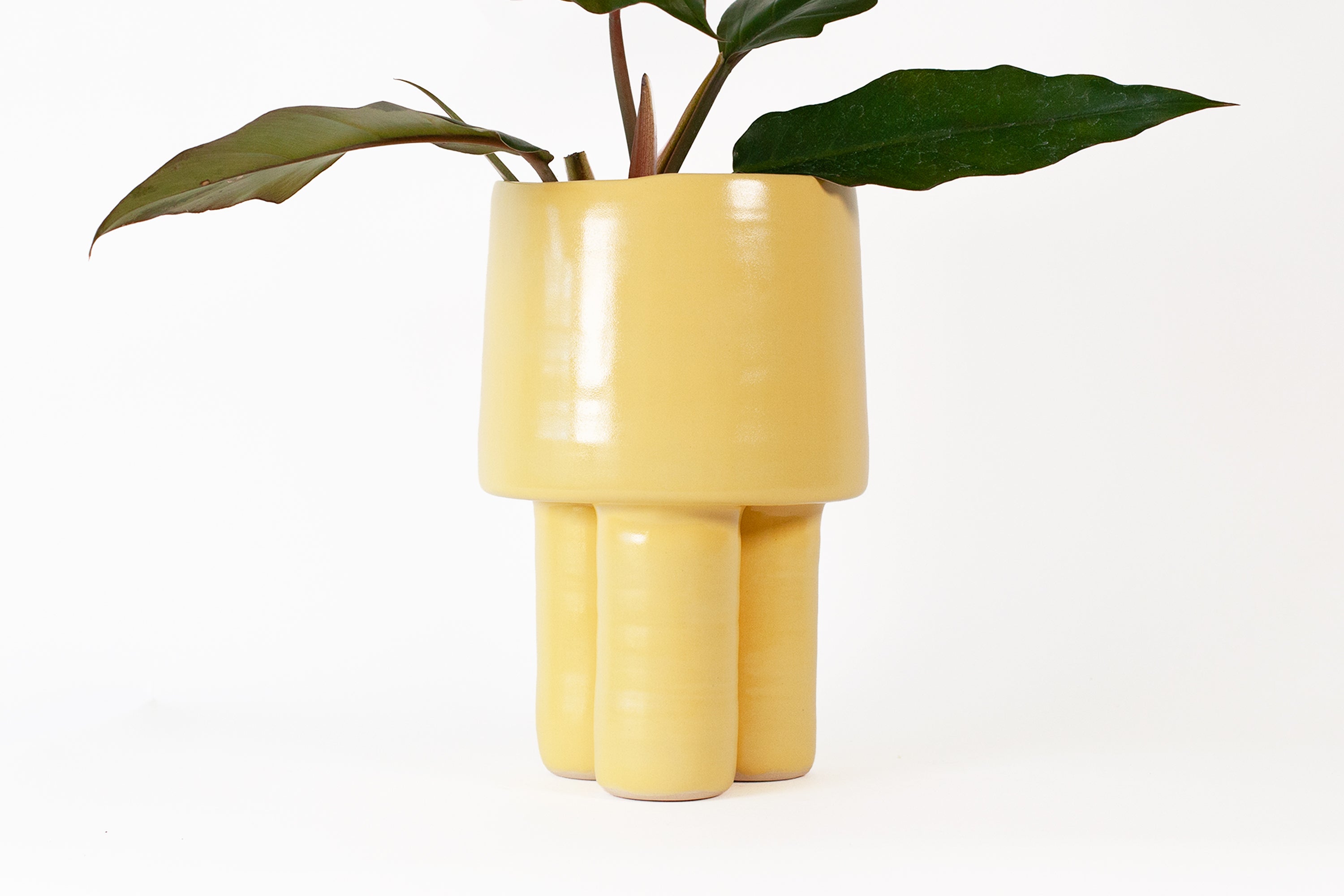 Workaday Handmade - Small Milking Planter - Yellow