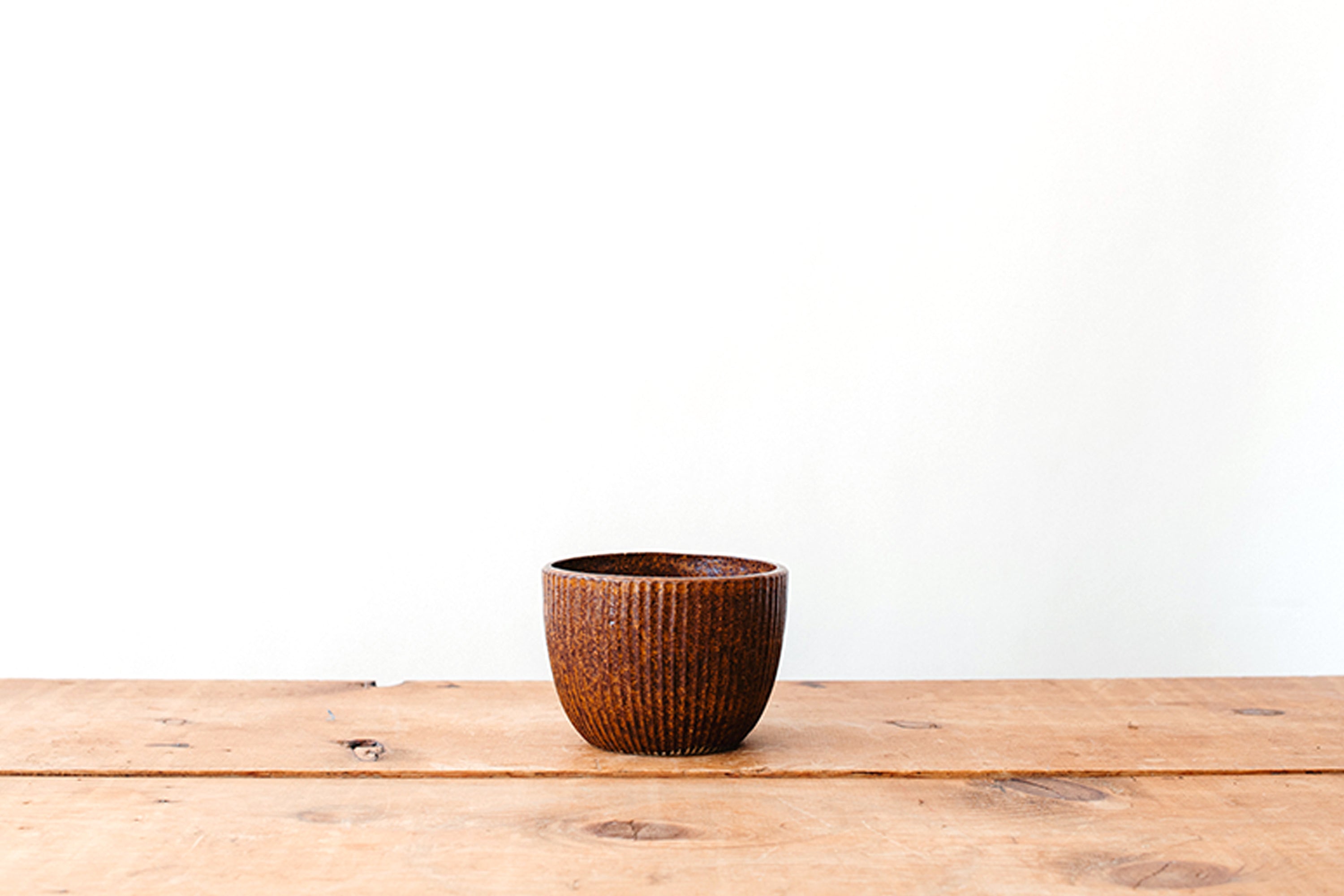 Zanesville Homespun Planter - Speckled Brown